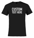 Custom Company Logo Text Personalized Shirt Mens Size Small Medium Large XL Unisex