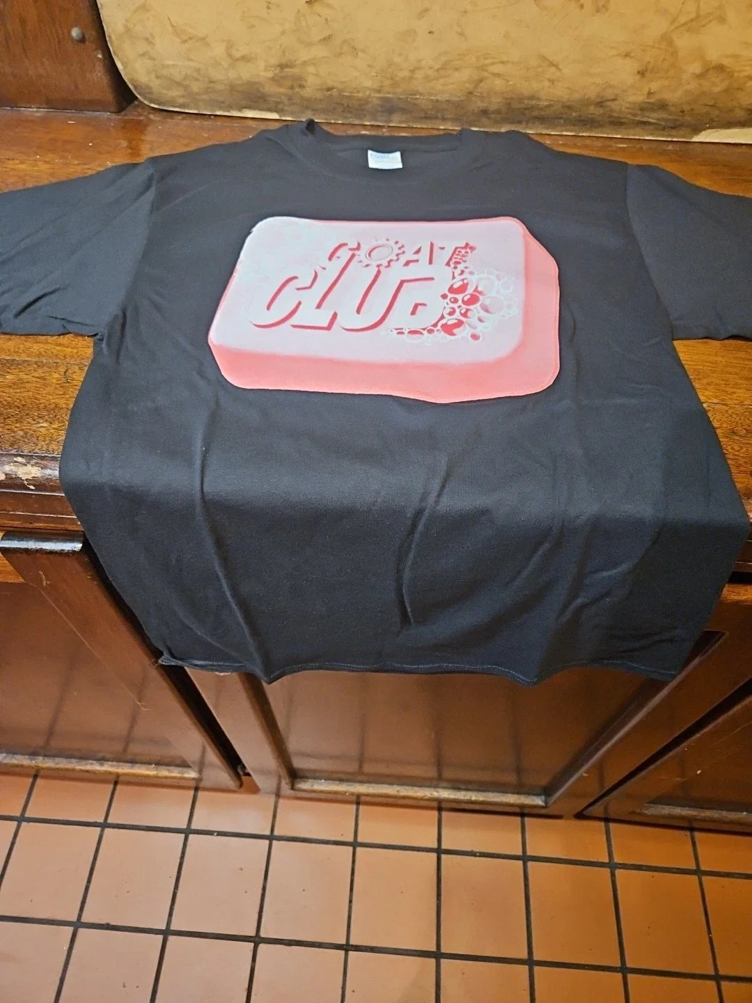 Custom Goat Club Soap Logo T Shirt Unisex Cotton Msg For Size! Fight Club Unisex