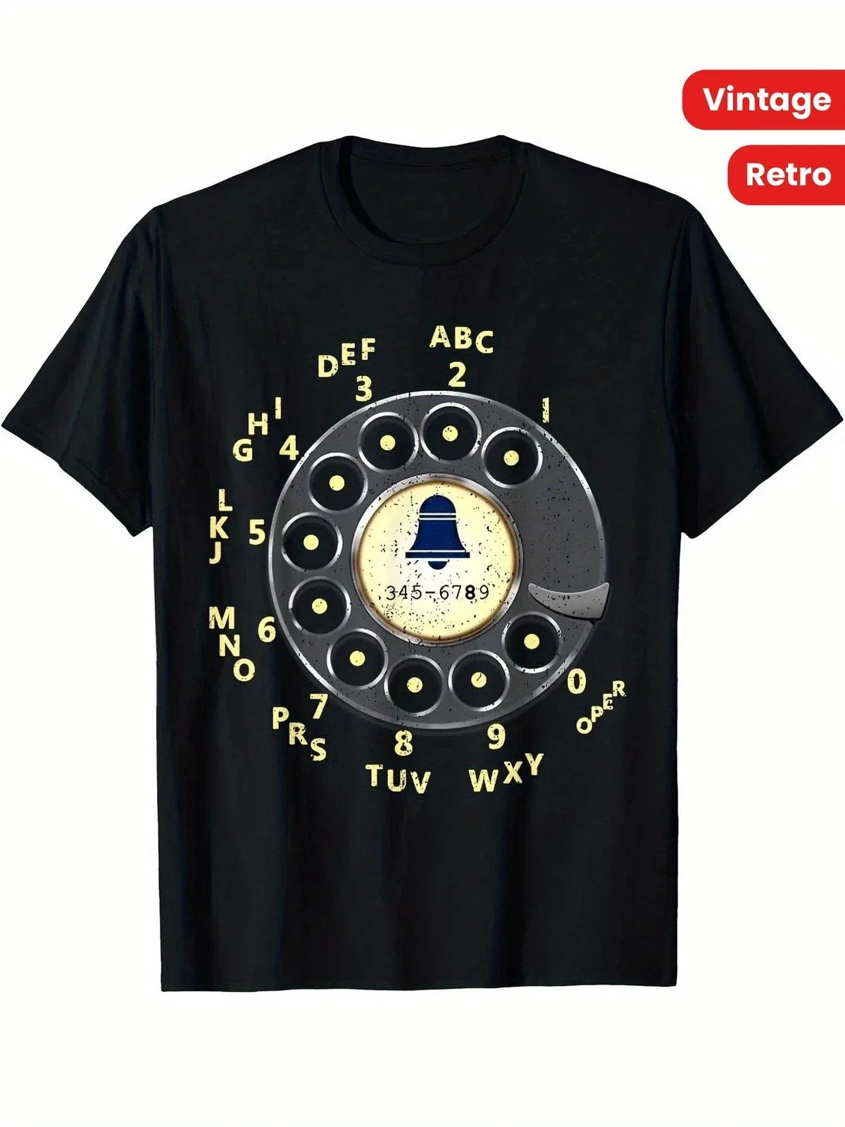 Vintage Retro Rotary Dial Telephone Unisex