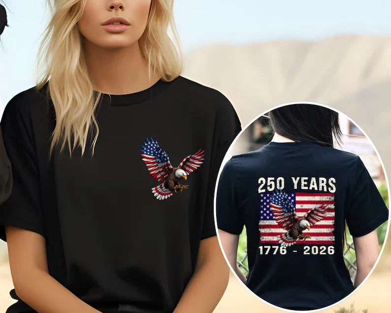 250 Years of Freedom 250th Anniversary America Tee Unisex