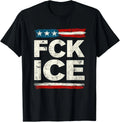 Retro Vintage F ICE US Flag Distressed Design Unisex Unisex
