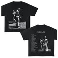 Justin Bieber SWAG , Album Launch Exclusive, Vintage Style Fan Tee. Unisex