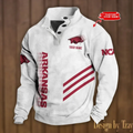 Personalized Razorbacks Stand Collar , Basketball Fan Gift Unisex