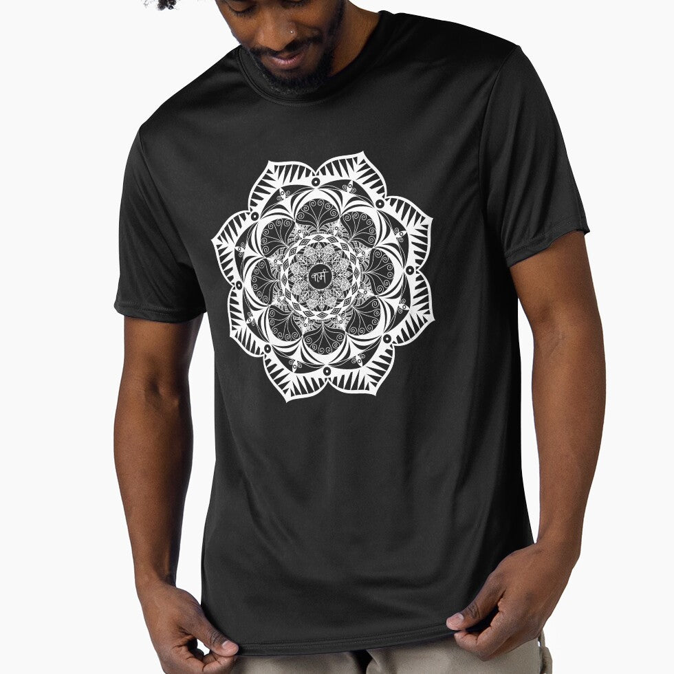Karma Sanskrit mandala by Milamara