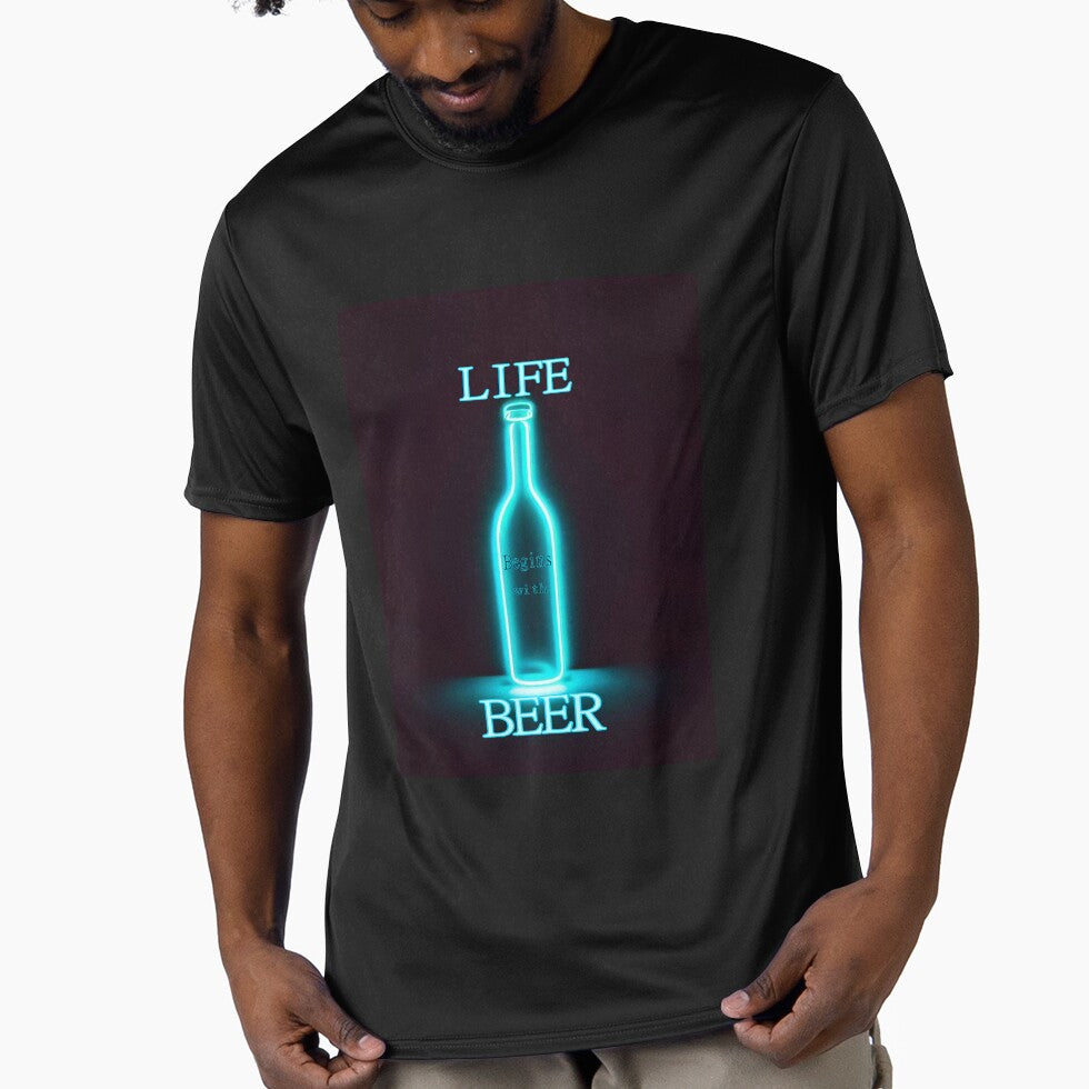 Life begin with beer by DrmartDesigns