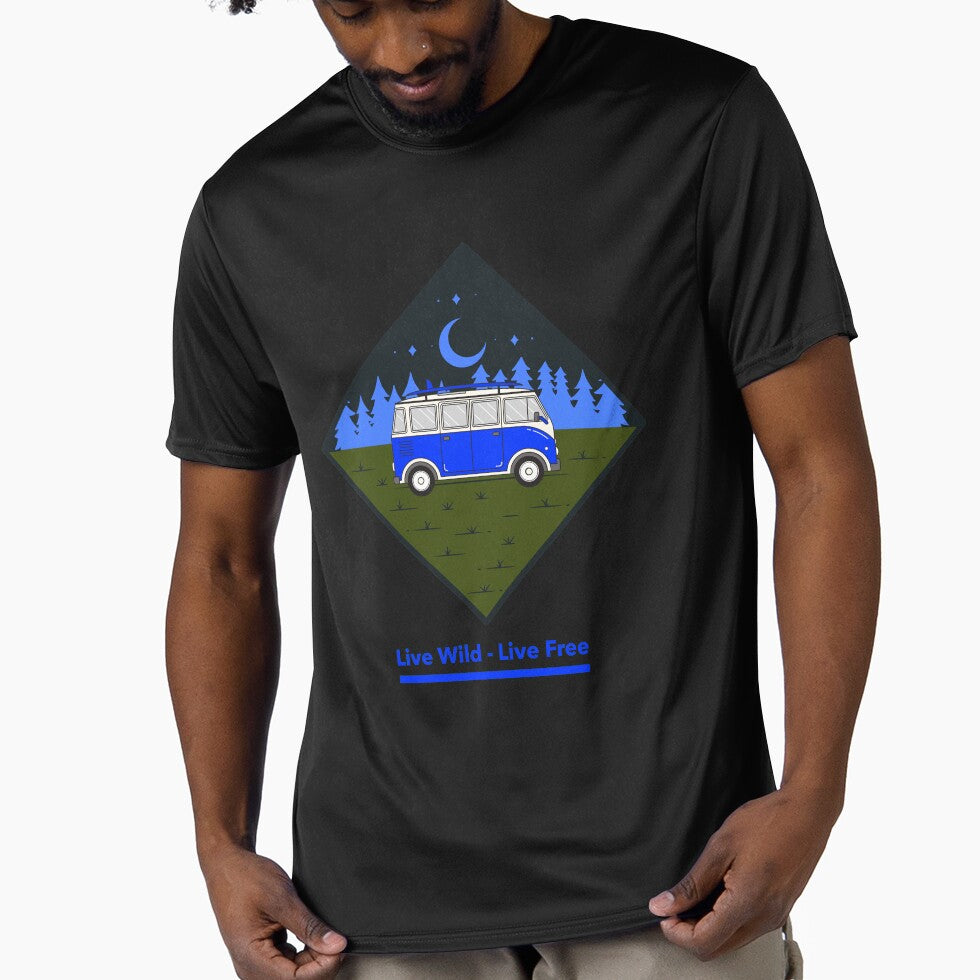 Van Life  Live Wild Live Free by KC-Clothing-Co