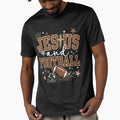 Jesus & Football Funny Game Day Preppy Christian Mama Mom by ALICIAxGONZALEZ