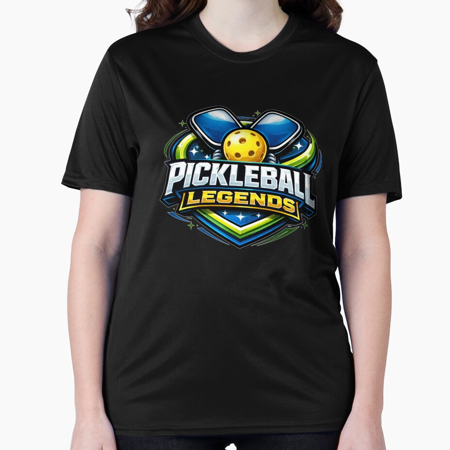 Pickleball Legends – Bold 3D Pickleball Paddle Logo Design for Pickleball Players & Pickleball Lovers by Pickleball Addicts Club