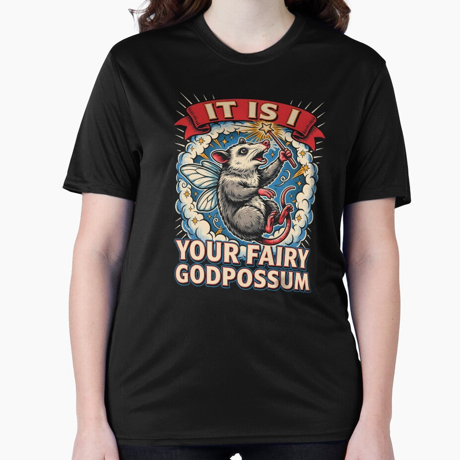 It Is I Your Fairy Godpossum Adorable Possum Meme by Redgiant87x