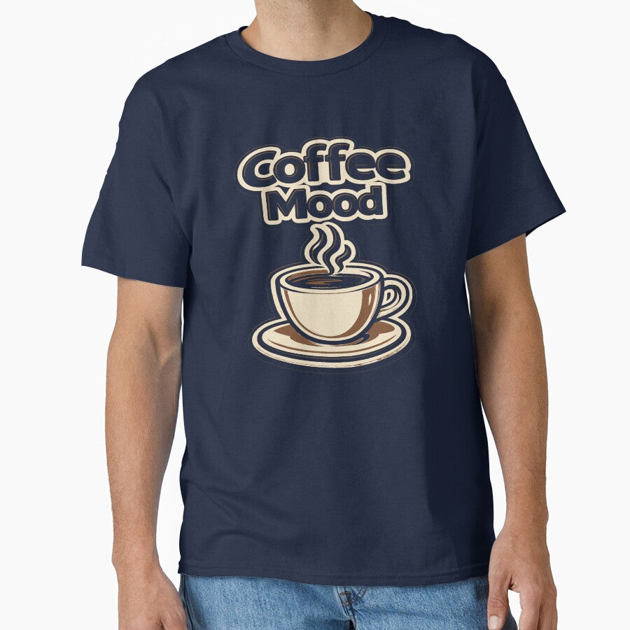 Coffee Mood – Cute Coffee Lover Quote Design for Caffeine Addicts & Barista Life for T-Shirt, Sticker, iPhone case, mug, bag, hoodie by ArtByTripti