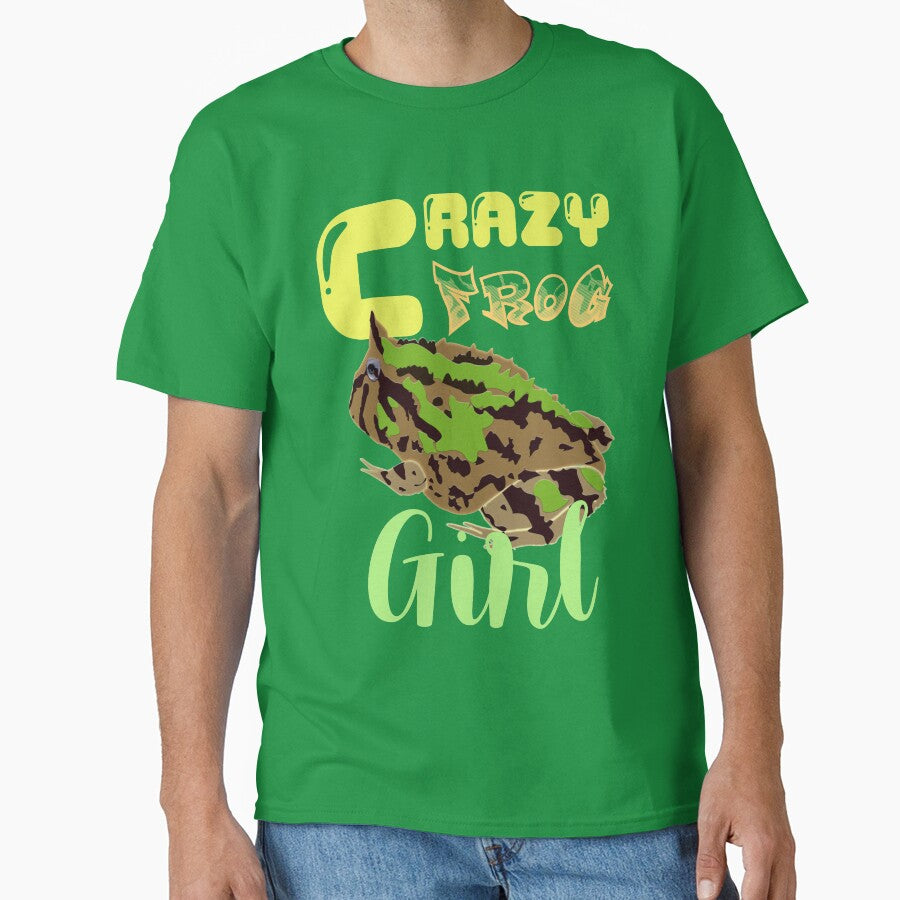 Horned Frog Crazy Frog Girl Terrarium Toad Keeper Terrarist Ceratophrys Chaco Mice Amphibian Anura Beautiful Gift by TheAplus