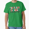Retro One Merry Teacher , Holiday Teacher Shirt by DiatomDesigns