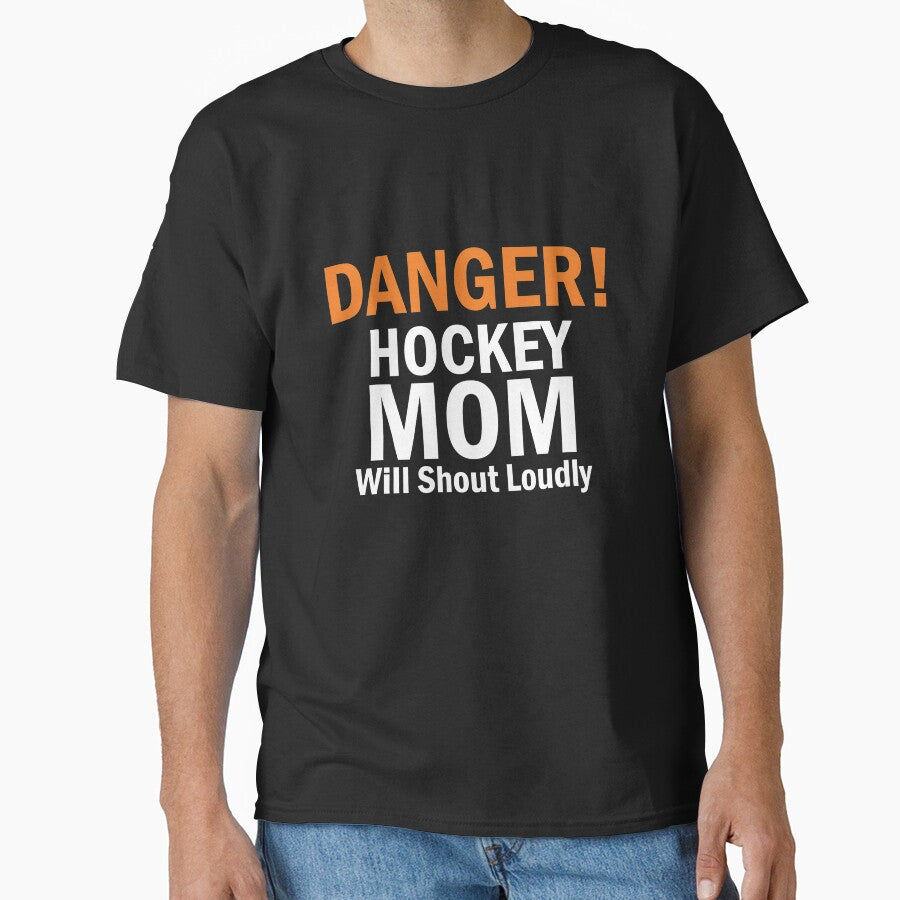 Danger Hockey Mom Will Shout Loudly by overstyle