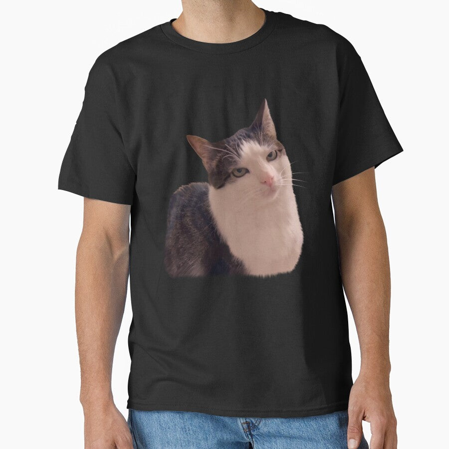 Cat rolling eyes meme, sarcastic funny cat by Prime_Store
