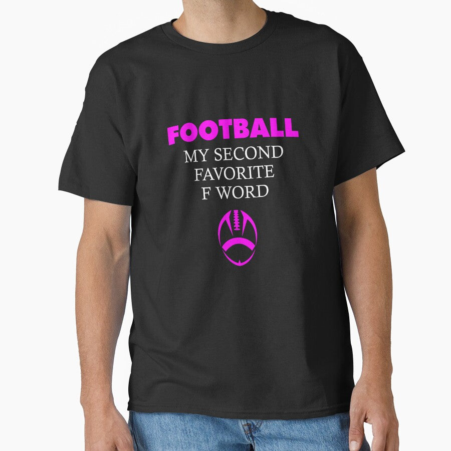 Funny Football Mom Design Second Favorite by drwigglebutts