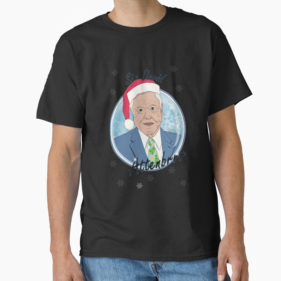 Retro Vintage David Attenborough Christmas Knit Gifts Movie Fan by Arleneewing Unisex