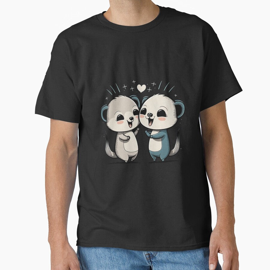 Opossum Love: Live Laugh Play - A cute opossum couple enjoying life by JOLI Design