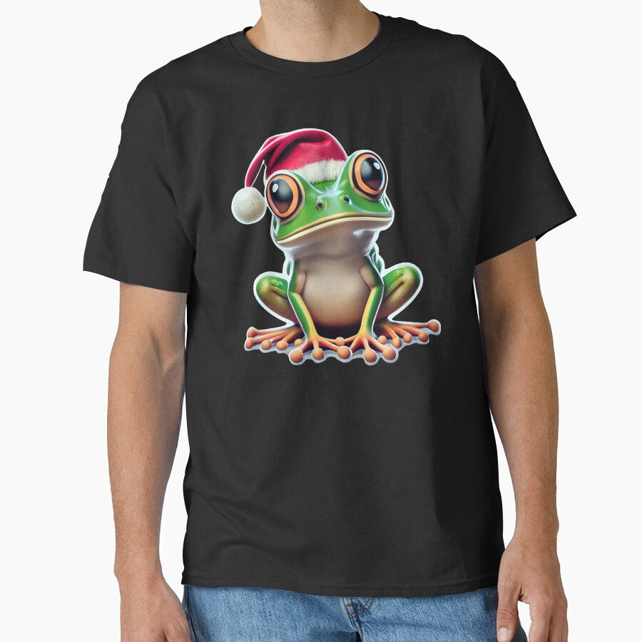 Christmas Frog by Delemore Art