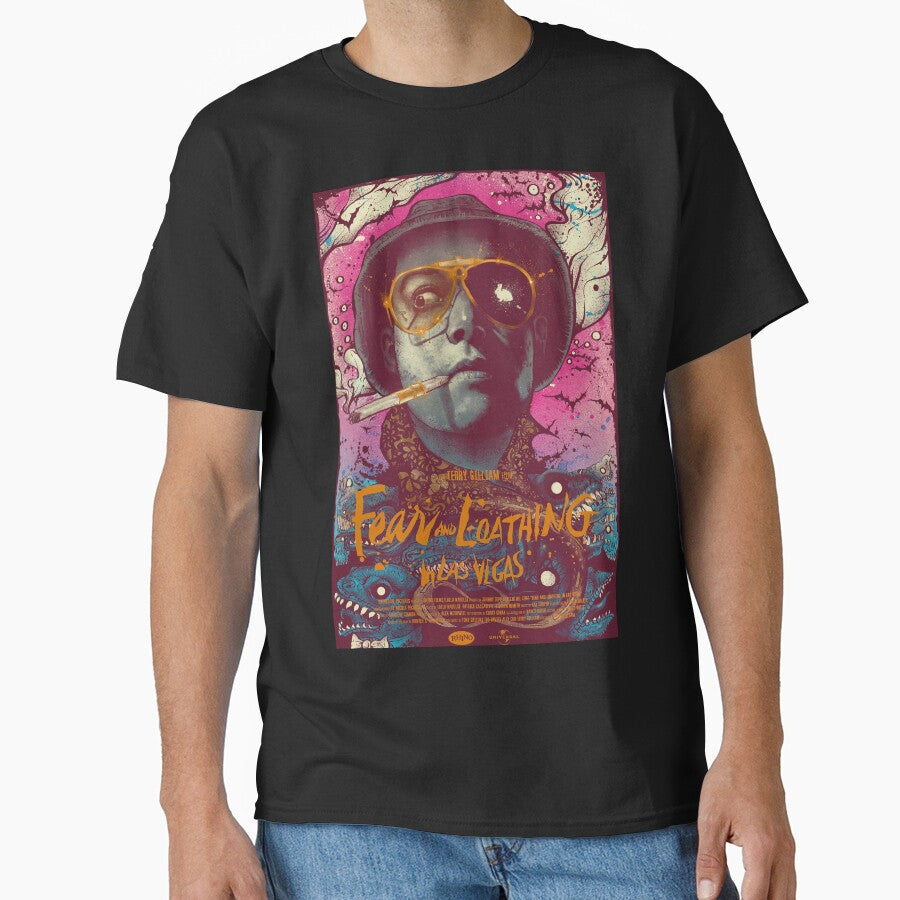 abstract fear and loathing by crvena Unisex