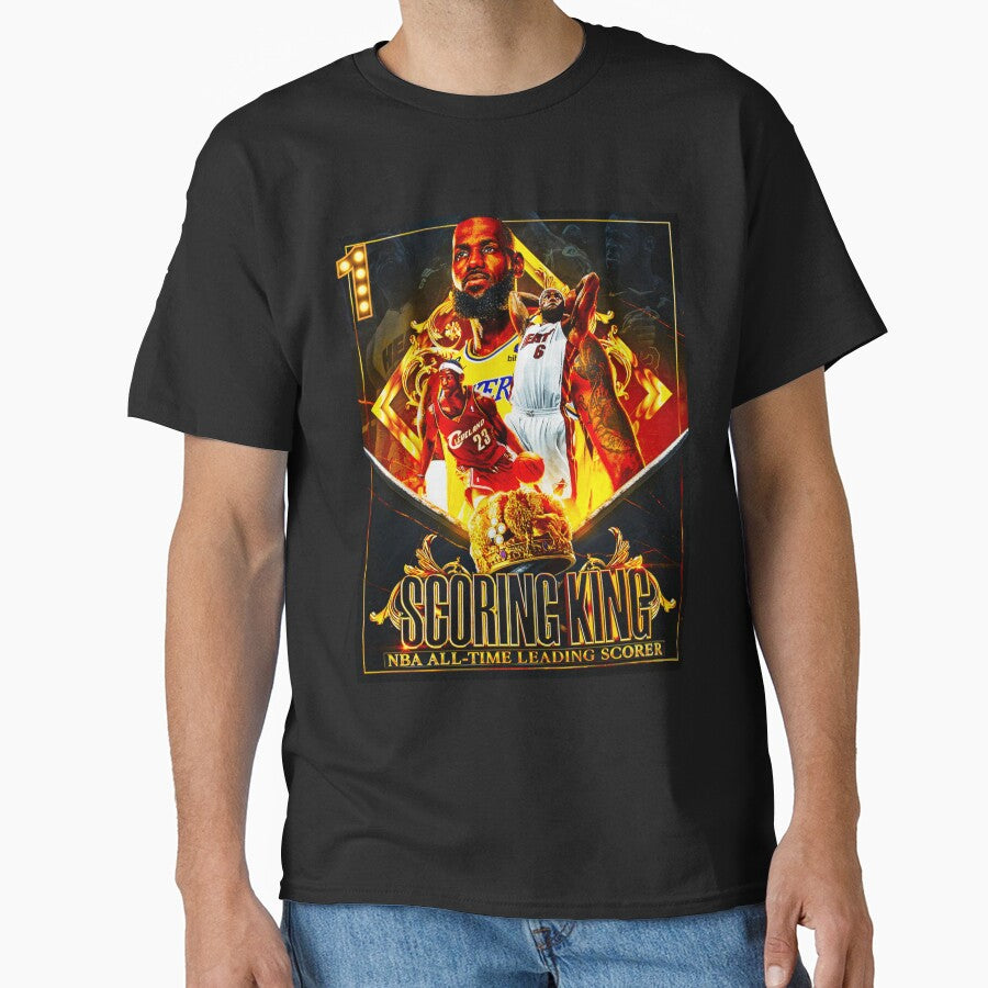 Lebron Scoring King Alltime Leading Scorer TShirts Hoodies Home Decor by TopChoiceMerch