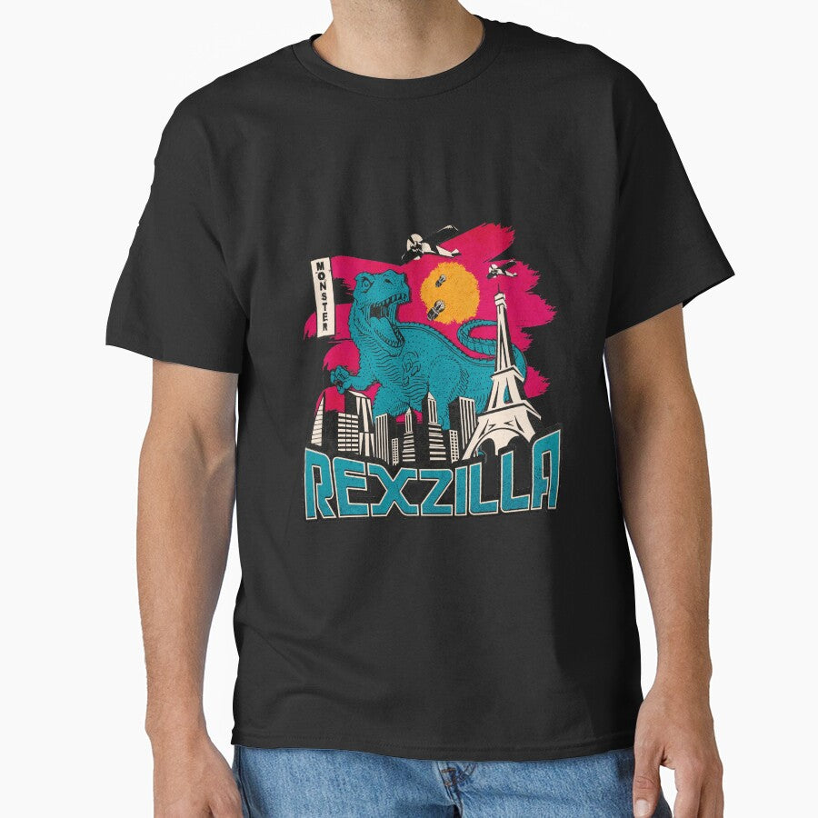REXZILLA – Monster Attack in the City by pixorygraphix