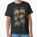 Elephants of the World by Green Humour Unisex