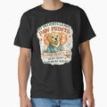 Cute Golden Retriever Vet Paw Prints Design by Feral Feline