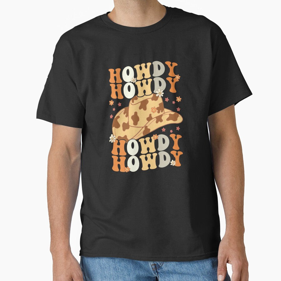 howdy howdy t shirt, cowgirl, rodeo, eeho, nashville, bridesmaid gifts, western, country girl by Sophistical