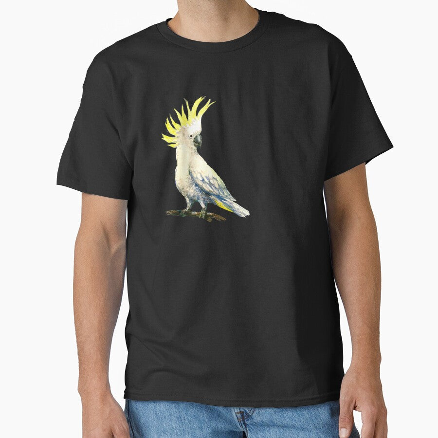 Sulphur crested cockatoo by Lemontreeart63 Unisex