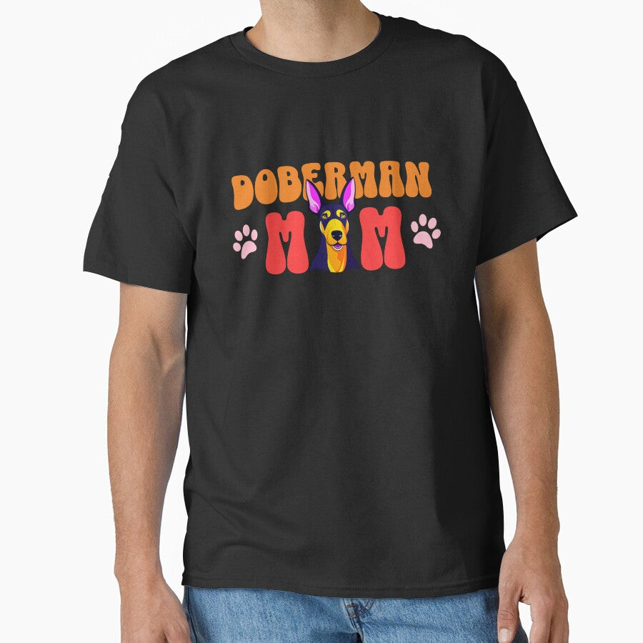 Doberman Mom - Cute Dog - Dog Mom by BlueCoastPOD