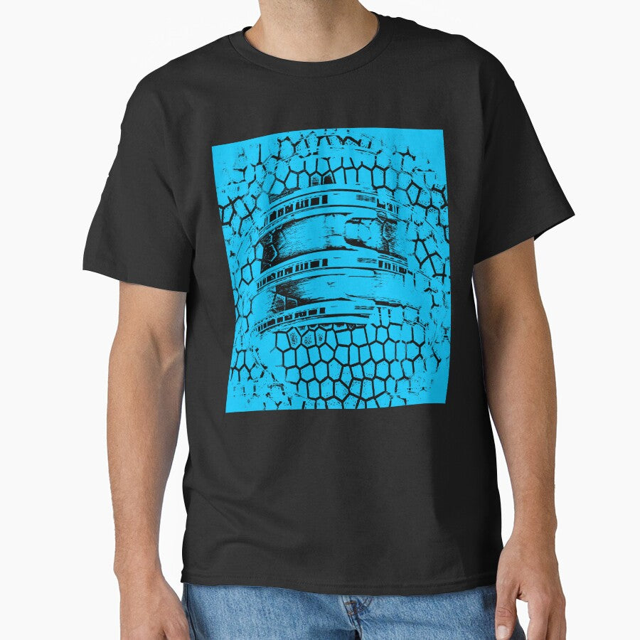 Black net over Light Blue color by Iritof by iritof