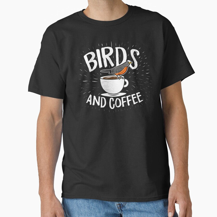 Birds and Coffee Birding Caffeine Lovers by Músico Ilustre