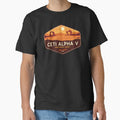 Ceti Alpha Desert World Retro Sci-Fi Badge by magrodanny Unisex