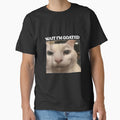 Wait I'm Goated Cat Funny Silly Cat Staring Cat Funny Meme by NgumohaLanke