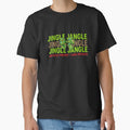 Jingle Jangle Christmas Quote – Funny Bow Holiday Typography by MiszungART