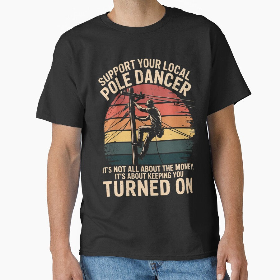 Best Lineman For Men Women Kids Electrical Lineman by lavethediso