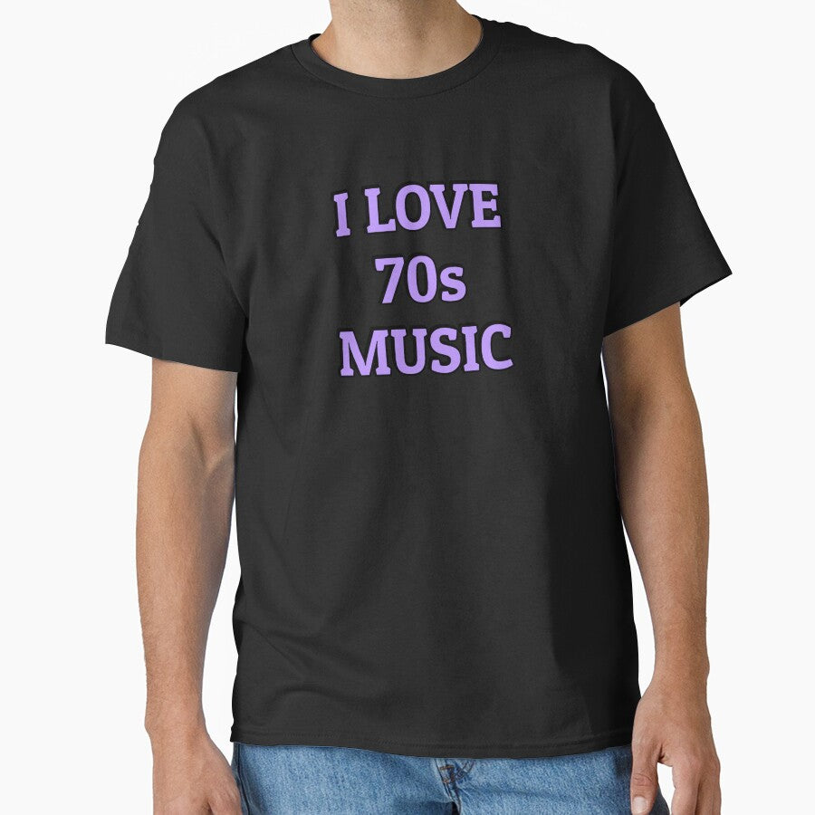 I love 70s music purple retro nostalgia by Inspirationmotivation
