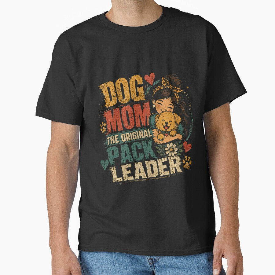 Dog Mom The Original Pack Leader Dog Lover Pet Parent by RetroMini2026