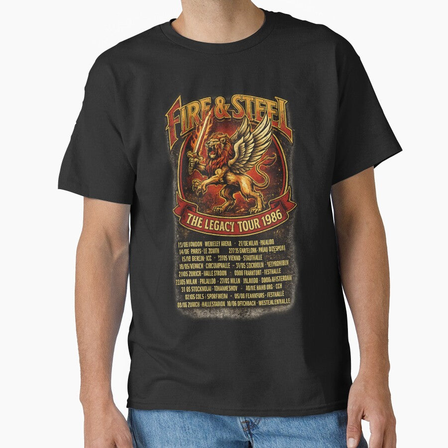 FIRE & STEEL THE LEGACY TOUR 1986 by playback63