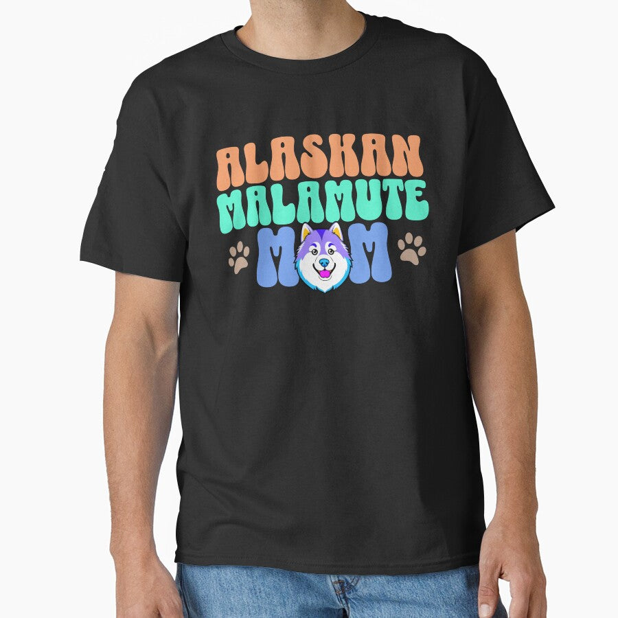 Alaskan Malamute Mom - Dog Mom by BlueCoastPOD