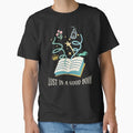 Lost in a Good Book Bookworm by Sachie's Studio