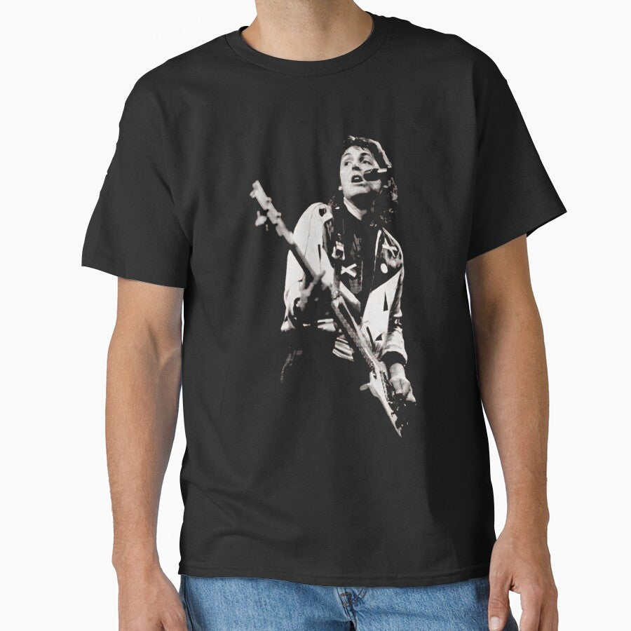 Paul McCartney at Wings T-Shirt by DeondreDonnel