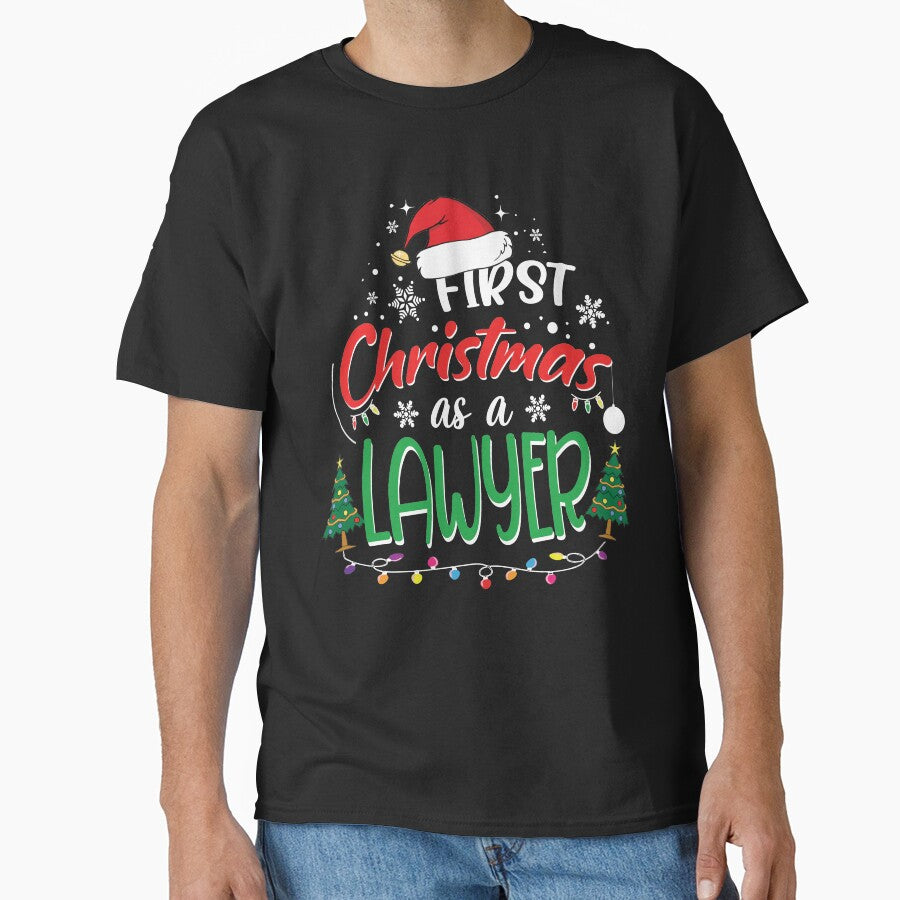 First Christmas as a Lawyer Funny 1st Christmas Gifts Ideas for New Lawyer Lawyers by clothesy7