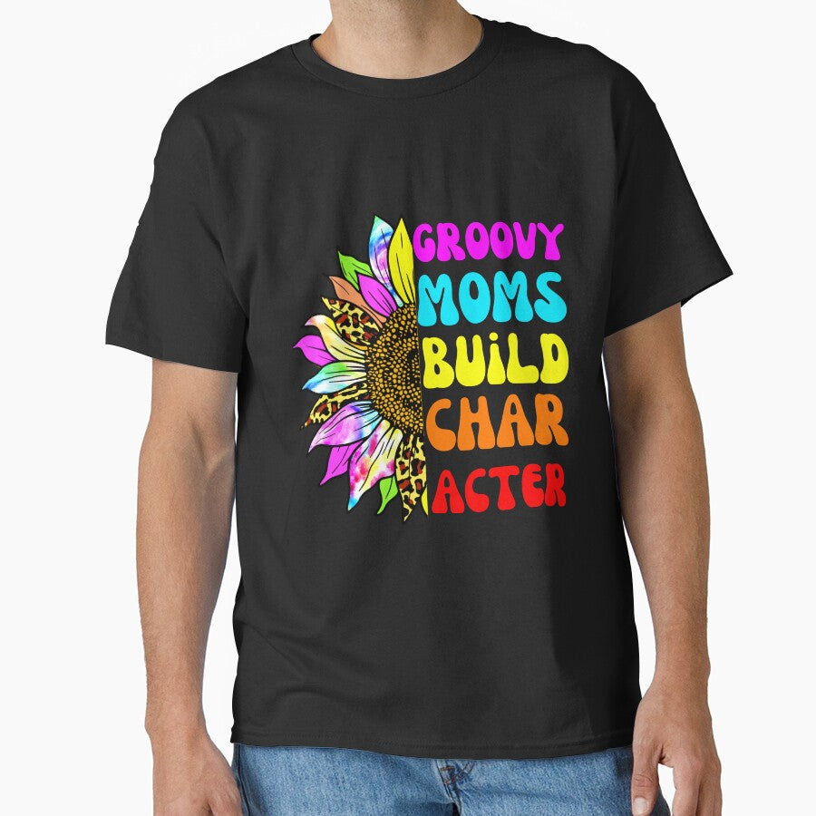 groovy moms build character by Awab-Store