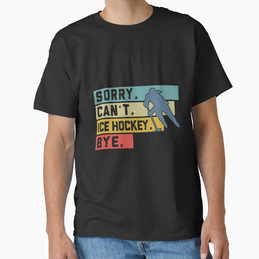 Ice Hockey Retro Sorry Cant Bye Sport by SiouxLove