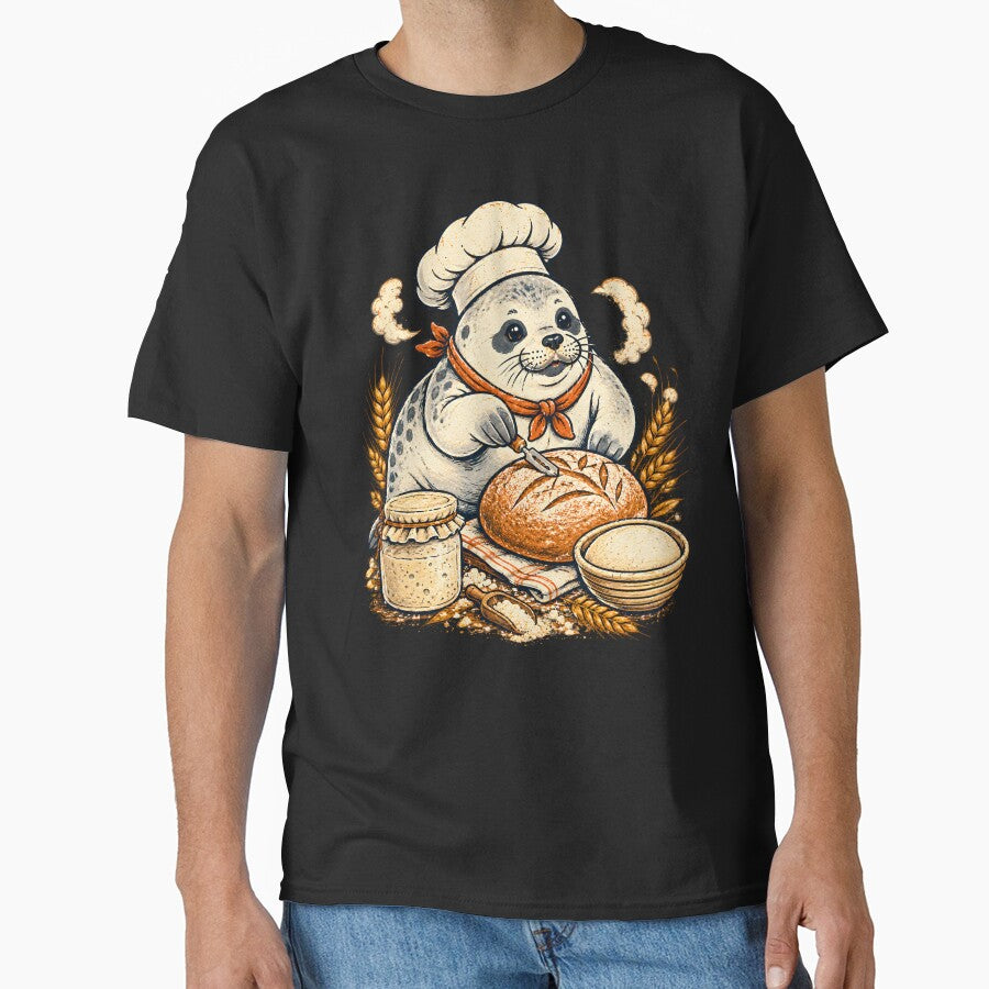Copy of Seal Chef Making Sourdough Bread by palaco210