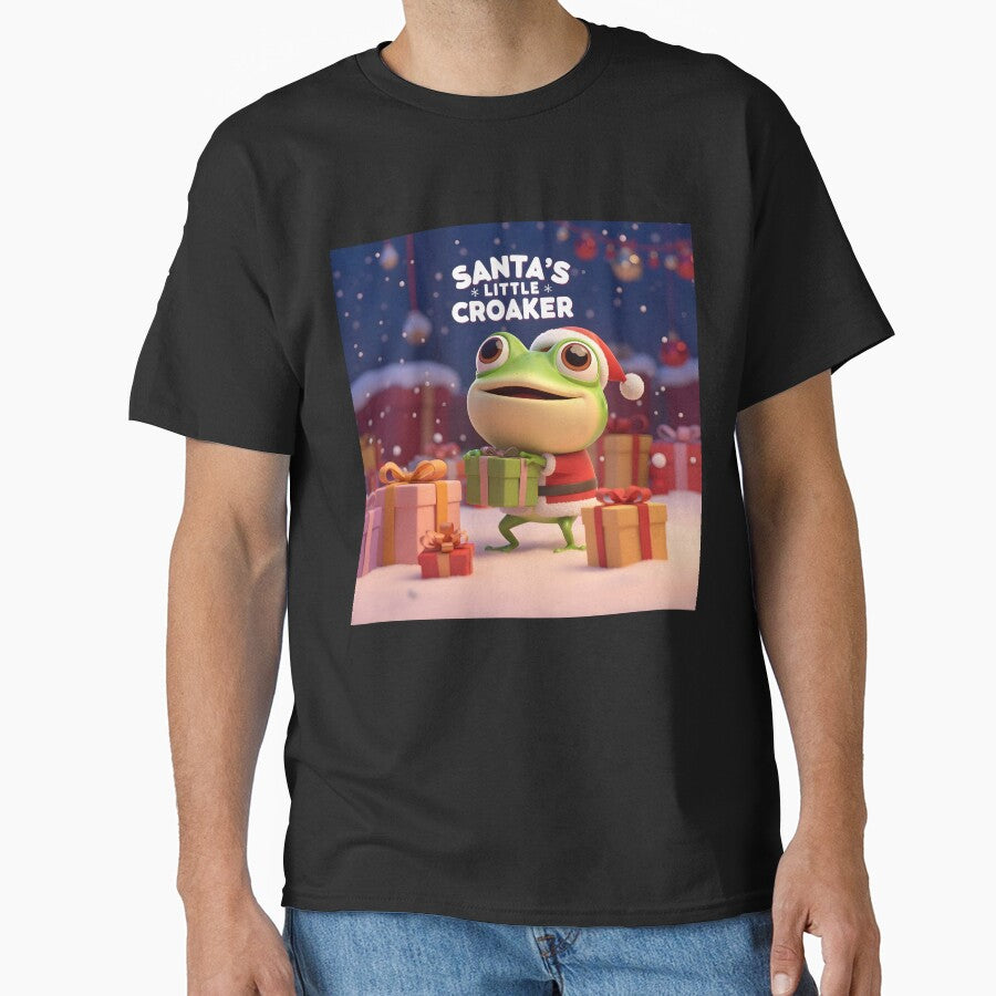 Santa's Little Croaker by debbiedwarika