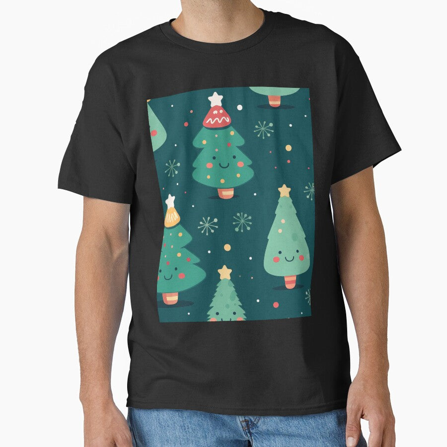 Kawaii Christmas Trees by VintageFlorals