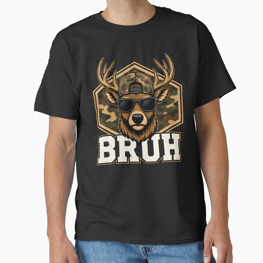 Bucks Camo Bruh Funny Deer Hunting by gordonbwyashop