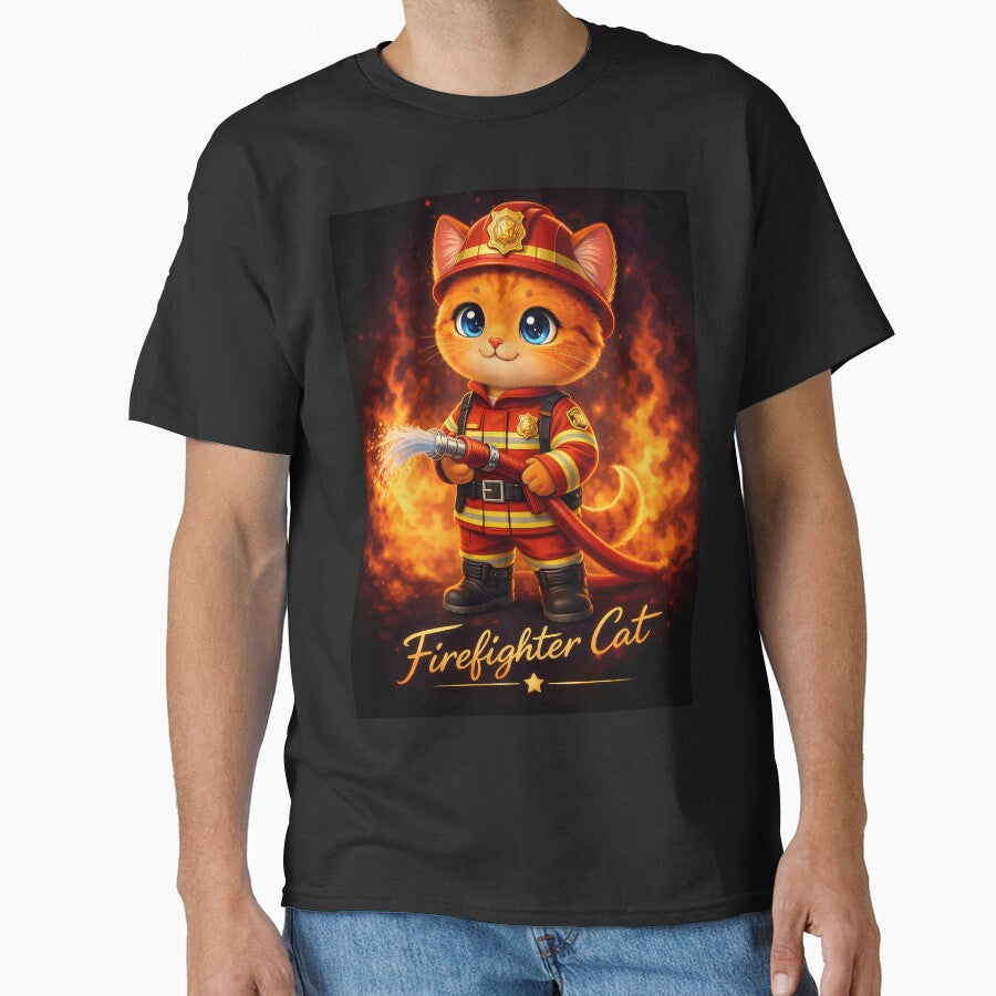 Firefighter Cat by Meow Story